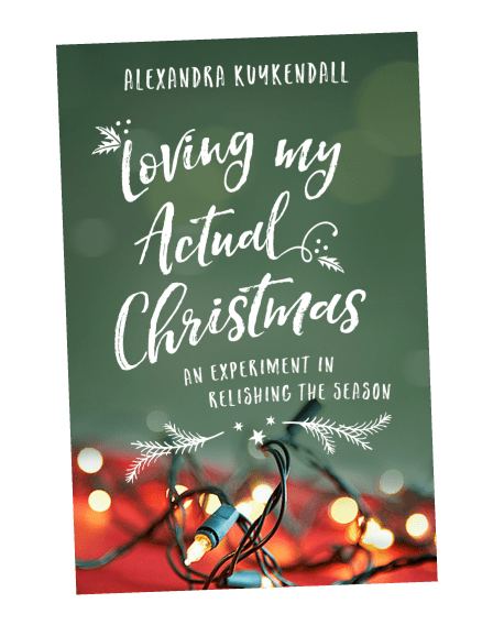 Alexandra Kuykendall Loving My Actual Christmas